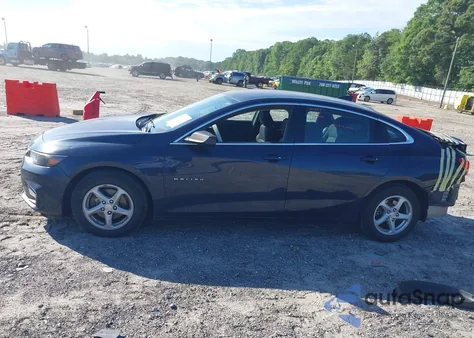 2017 Chevrolet Malibu 1Fl из США, поврежденный, VIN 1G1ZC5ST1HF151952